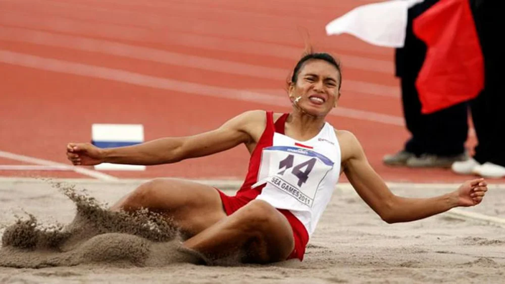 Maria Londa Pecahkan Rekor Nasional Lompat Jauh di SEA Games 2025